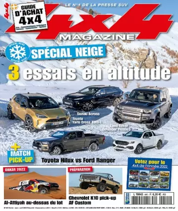 4×4 Magazine N°441 – Février-Avril 2022  [Magazines]