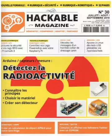 Hackable Magazine N°30 – Juillet-Septembre 2019 [Magazines]