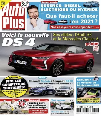 Auto Plus N°1688 Du 8 Janvier 2021  [Magazines]