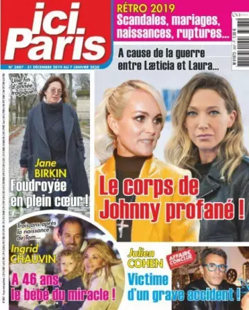 Ici Paris - 31 Décembre 2019 [Magazines]