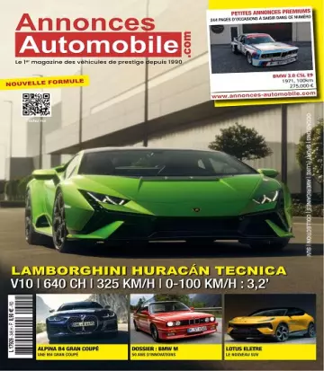 Annonces Automobile N°345 – Mai 2022  [Magazines]