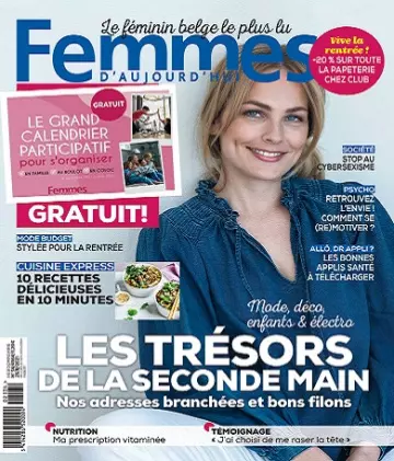 Femmes D’Aujourd’hui N°34 Du 26 Août 2021  [Magazines]