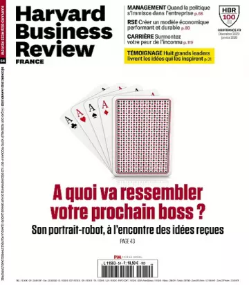 Harvard Business Review N°54 – Décembre 2022-Janvier 2023 [Magazines]