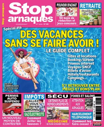 Stop Arnaques N°129 – Mai-Juin 2019  [Magazines]
