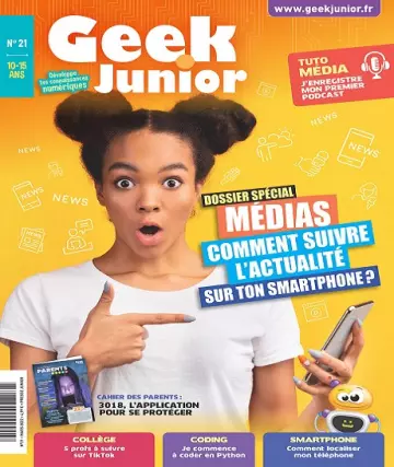 Geek Junior N°21 – Mars 2022  [Magazines]