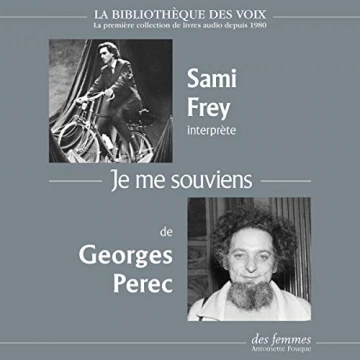 Je me souviens Georges Perec [AudioBooks]
