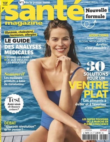 Santé Magazine N°573 – Septembre 2023  [Magazines]