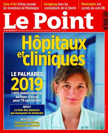 Le Point N°2451 Du 22 Août 2019  [Magazines]