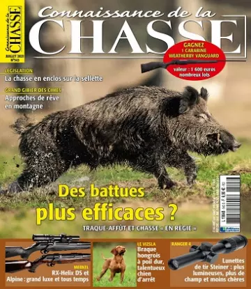 Connaissance De La Chasse N°543 – Juillet 2021  [Magazines]