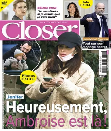 Closer N°867 Du 21 au 27 Janvier 2022  [Magazines]