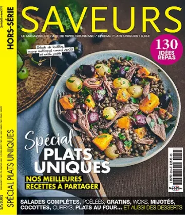 Saveurs Hors Série N°50 – Spécial Plats Uniques 2023  [Magazines]