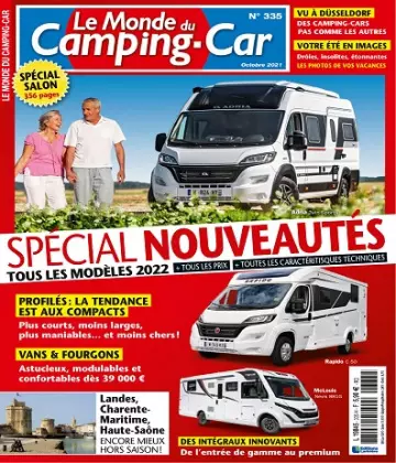 Le Monde du Camping-Car N°335 – Octobre 2021 [Magazines]