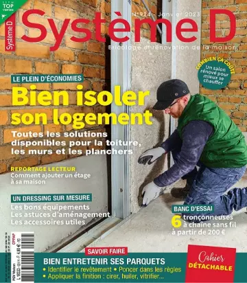 Système D N°924 – Janvier 2023  [Magazines]
