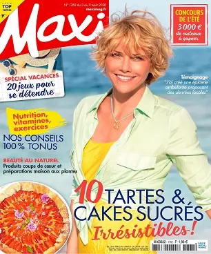Maxi N°1762 Du 3 au 9 Août 2020 [Magazines]