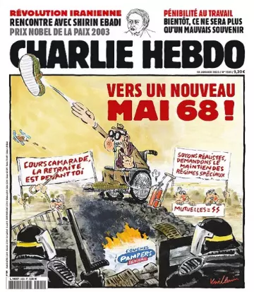 Charlie Hebdo N°1591 Du 18 au 24 Janvier 2023 [Journaux]