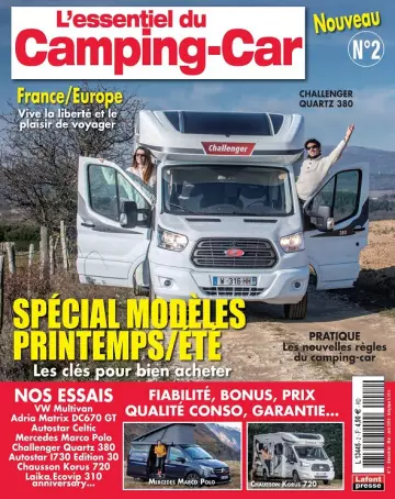 L’Essentiel Du Camping-Car N°2 – Mai-Juin 2019  [Magazines]