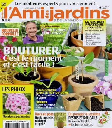 L’Ami des Jardins et de La Maison N°1141 – Août 2022  [Magazines]