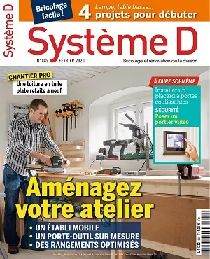 Système D N°889 – Février 2020  [Magazines]