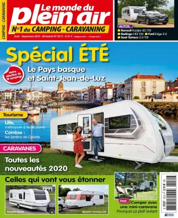 Le Monde Du Plein-Air N°152 – Août-Septembre 2019  [Magazines]