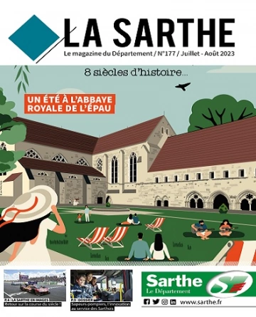 La Sarthe N°177 – Juillet-Août 2023  [Magazines]