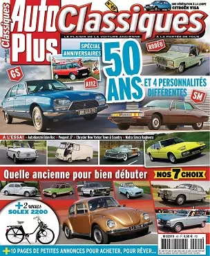 Auto Plus Classiques N°49 – Juin-Juillet 2020 [Magazines]