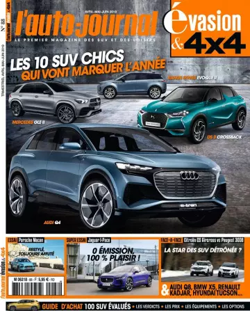 L’Auto-Journal 4×4 N°88 – Avril-Juin 2019  [Magazines]