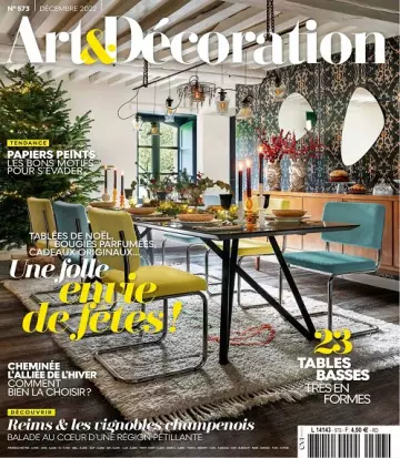 Art et Décoration N°573 – Décembre 2022  [Magazines]