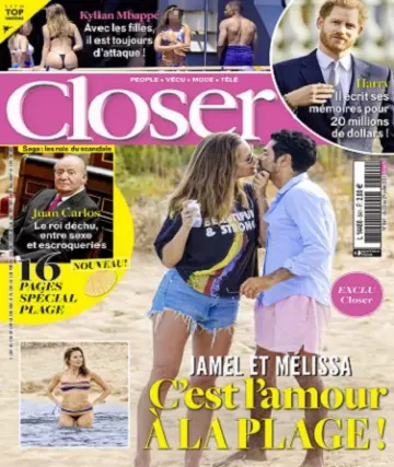 Closer N°841 Du 23 au 29 Juillet 2021  [Magazines]