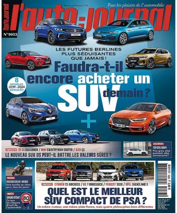 L’Auto-Journal N°1033 Du 9 Mai 2019  [Magazines]