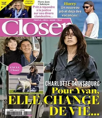 Closer N°826 Du 9 au 15 Avril 2021  [Magazines]