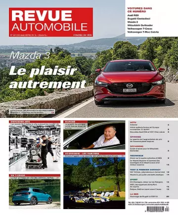 Revue Automobile N°34 Du 22 Août 2019 [Magazines]