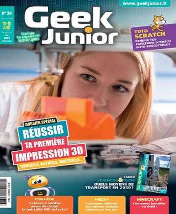 Geek Junior N°34 – Mai 2023 [Magazines]