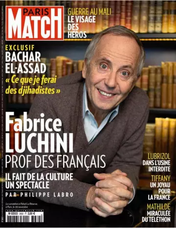 Paris Match N°3682 - 28 Novembre au 4 Décembre 2019  [Magazines]