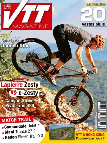VTT Magazine N°334 – Mars 2019  [Magazines]