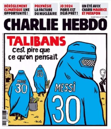 Charlie Hebdo N°1517 Du 18 au 24 Août 2021  [Journaux]