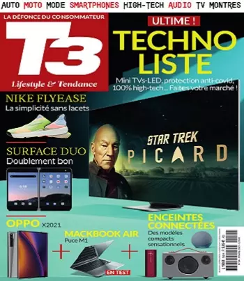 T3 Gadget Magazine N°54 – Mars 2021  [Magazines]