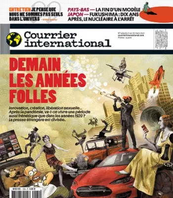 Courrier International N°1584 Du 11 Mars 2021  [Magazines]