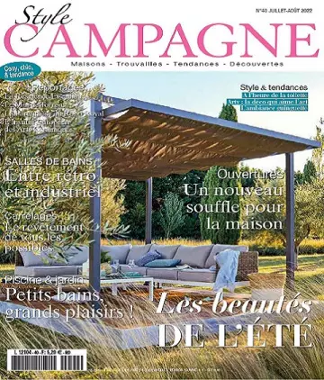 Style Campagne N°40 – Juillet-Août 2022  [Magazines]