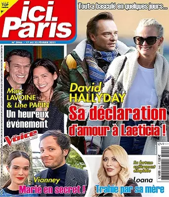 Ici Paris N°3946 Du 17 au 23 Février 2021  [Magazines]