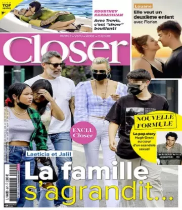 Closer N°847 Du 3 au 9 Septembre 2021  [Magazines]