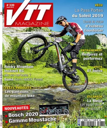 VTT Magazine N°339 – Août 2019  [Magazines]