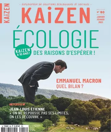Kaizen Magazine N°60 – Janvier-Février 2022 [Magazines]