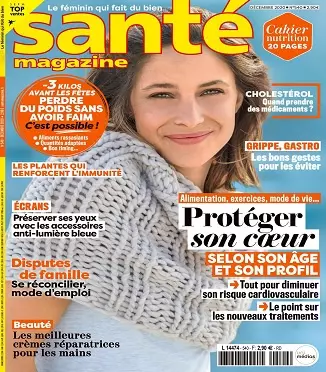 Santé Magazine N°540 – Décembre 2020  [Magazines]