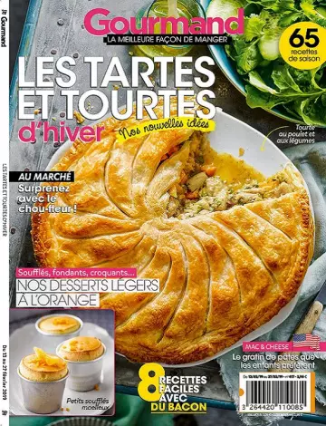 Gourmand N°417 Du 13 au 27 Février 2019  [Magazines]