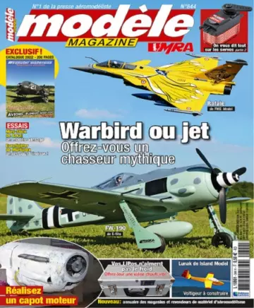 Modèle Magazine N°844 – Janvier 2022  [Magazines]