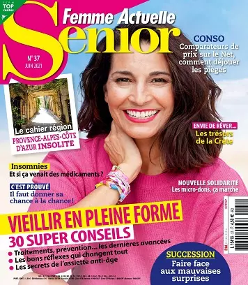 Femme Actuelle Senior N°37 – Juin 2021  [Magazines]