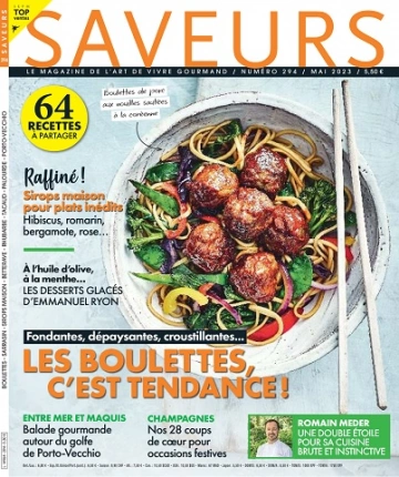 Saveurs N°294 – Mai 2023  [Magazines]