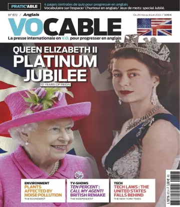 Vocable Anglais N°872 Du 26 Mai 2022  [Magazines]