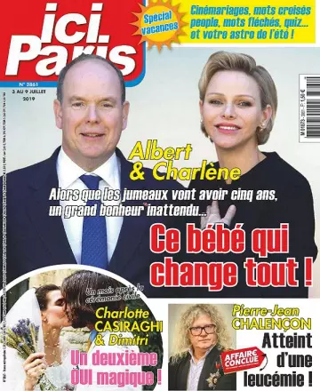 Ici Paris N°3861 Du 3 Juillet 2019  [Magazines]