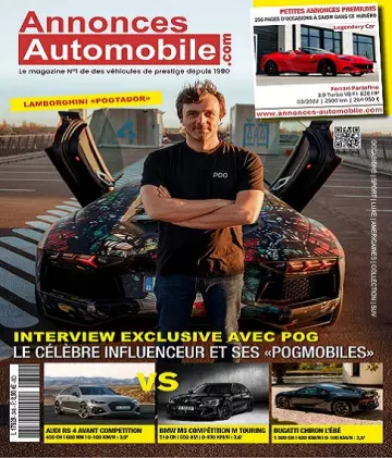 Annonces Automobile N°348 – Août 2022 [Magazines]